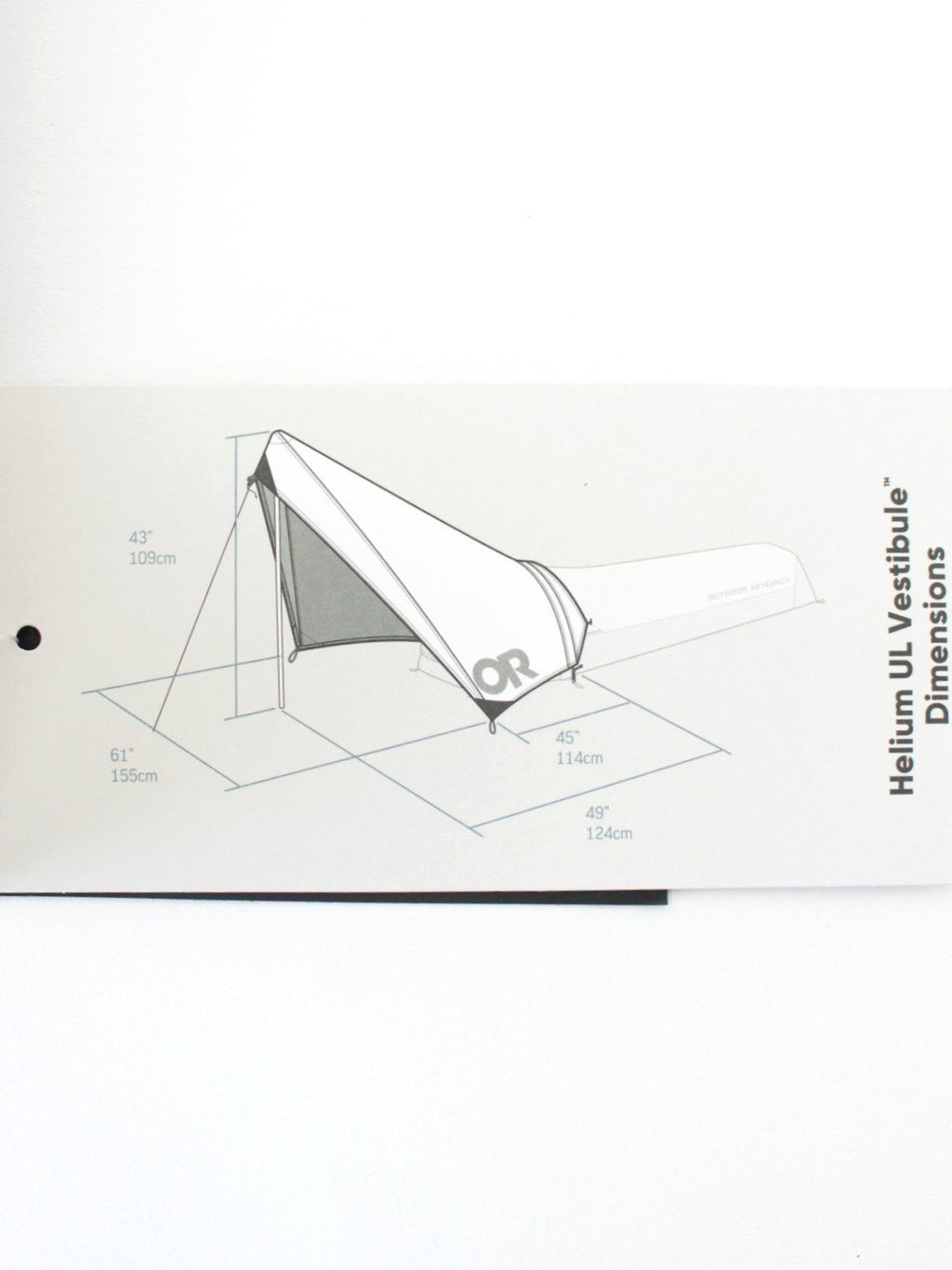 Helium UL Vestibule #Pebble [19846561]｜OUTDOOR RESEARCH