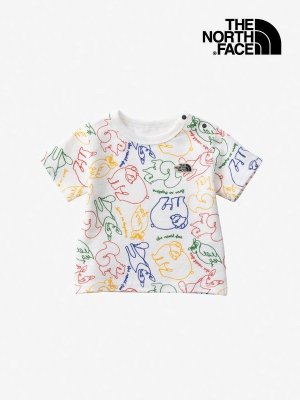 BABY S/S L-PILE TEE #LA [NTB32281]｜THE NORTH FACE【決算セール】