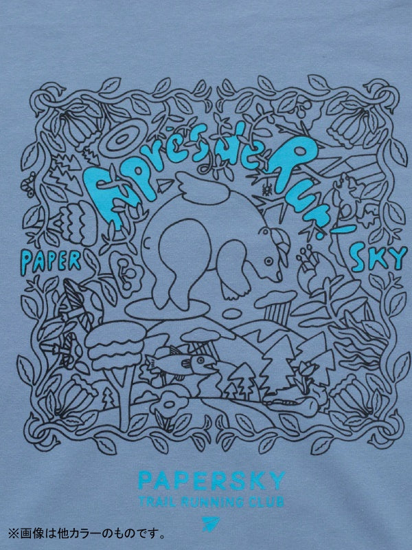 Apres Run Mascot-T #LIGHT GRAY [PS241024]｜PAPERSKY WEAR