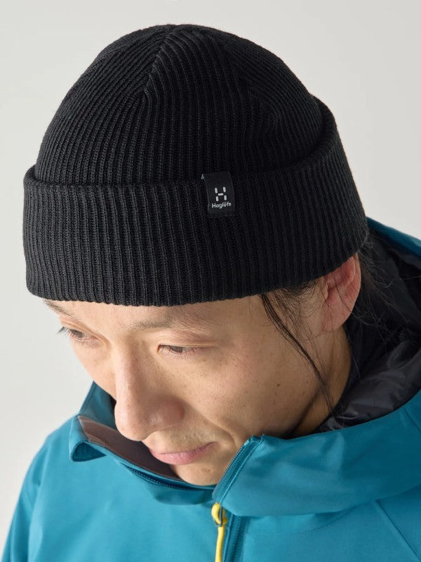 Vassi Beanie #True Black [606855]｜HAGLOFS