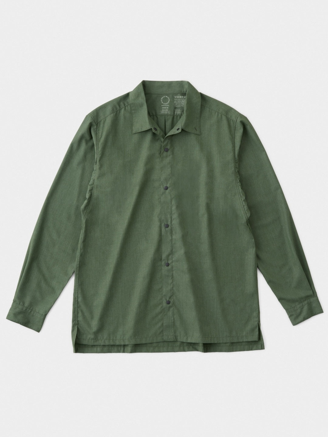 Bamboo Shirt #Kombu Green ｜山と道