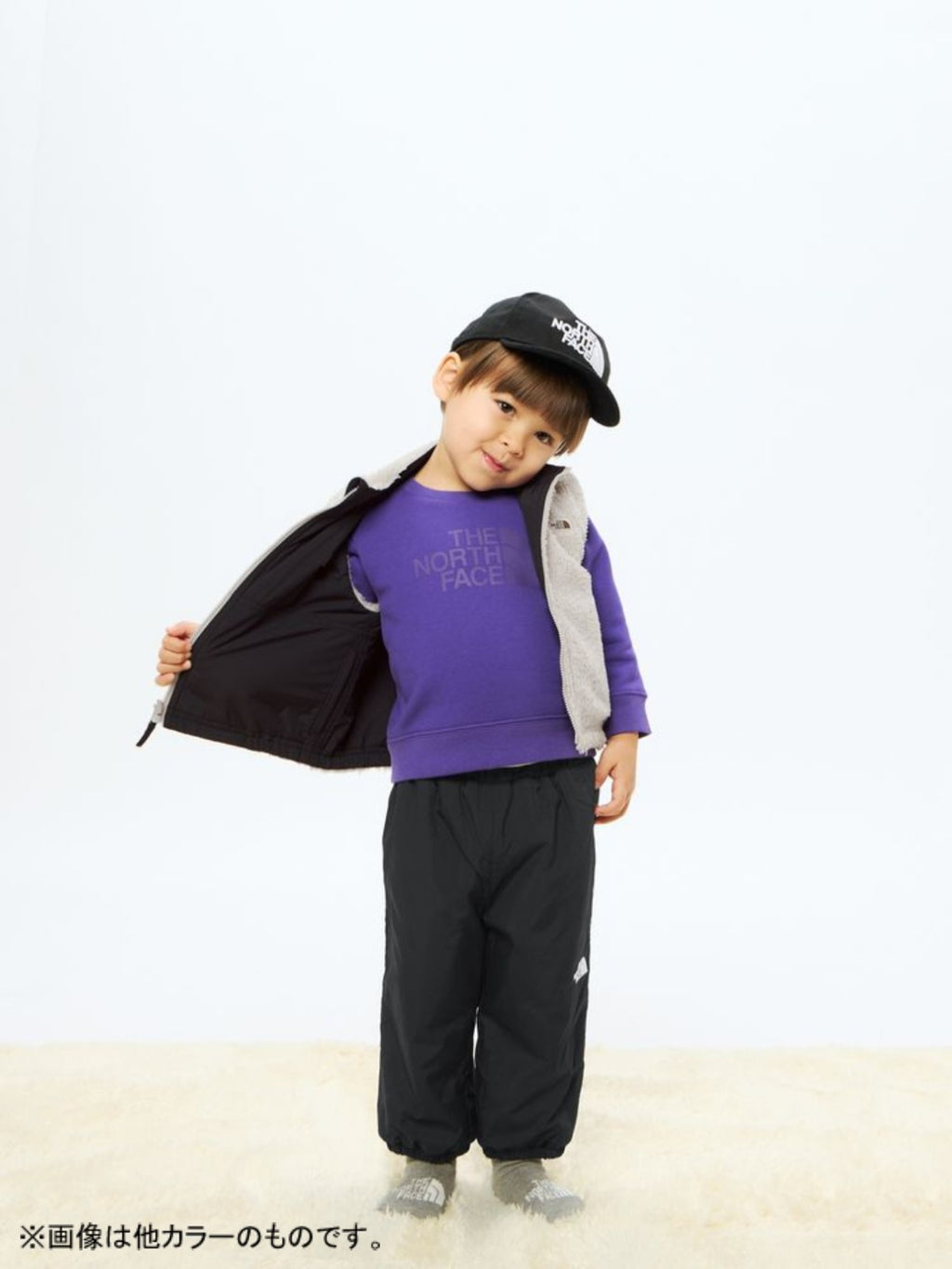 Baby Reversible Cozy Vest #CO [NYB82533]｜THE NORTH FACE