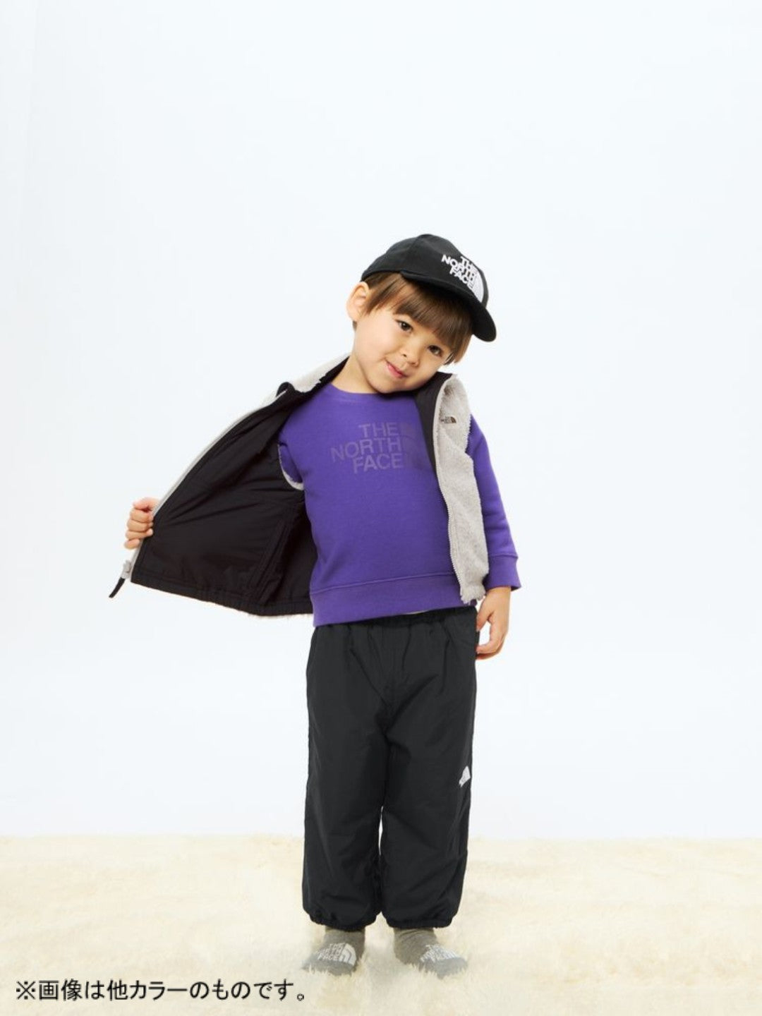 Baby Reversible Cozy Vest #CO [NYB82533]｜THE NORTH FACE