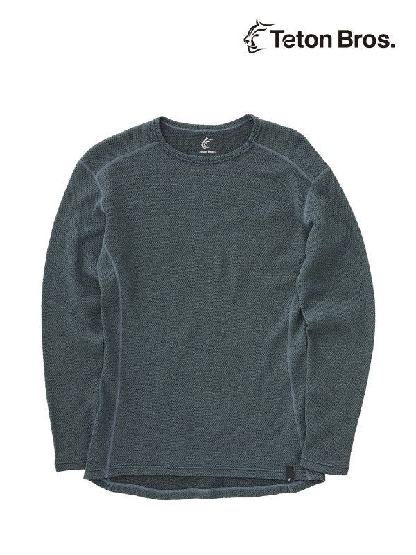 MOB Wool L/S #Smoky Green [TB243-680202]｜Teton Bros.