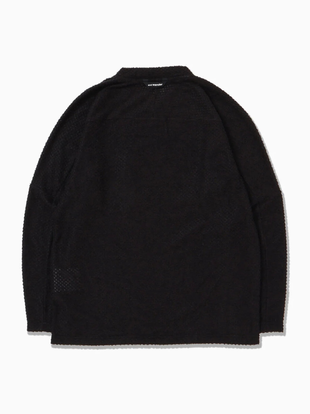 【Women】air fleece pullover #Black [6244021]｜and wander