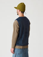 ハイロフトフリースのベスト #アオニビ [021107]｜AXESQUIN