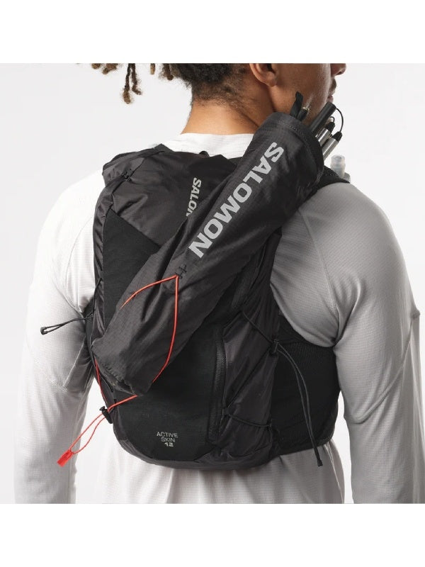ACTIVE SKIN 12 SET #Black/Metal [LC2177400]｜SALOMON