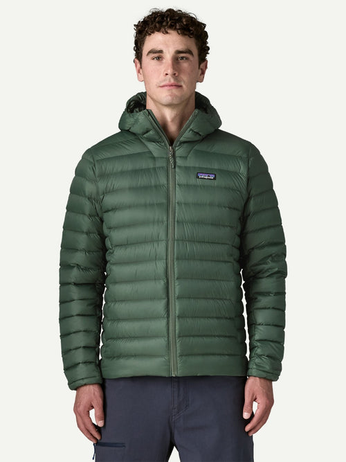 【Men】Men's Down Sweater Hoody #TLGR [84702]｜patagonia