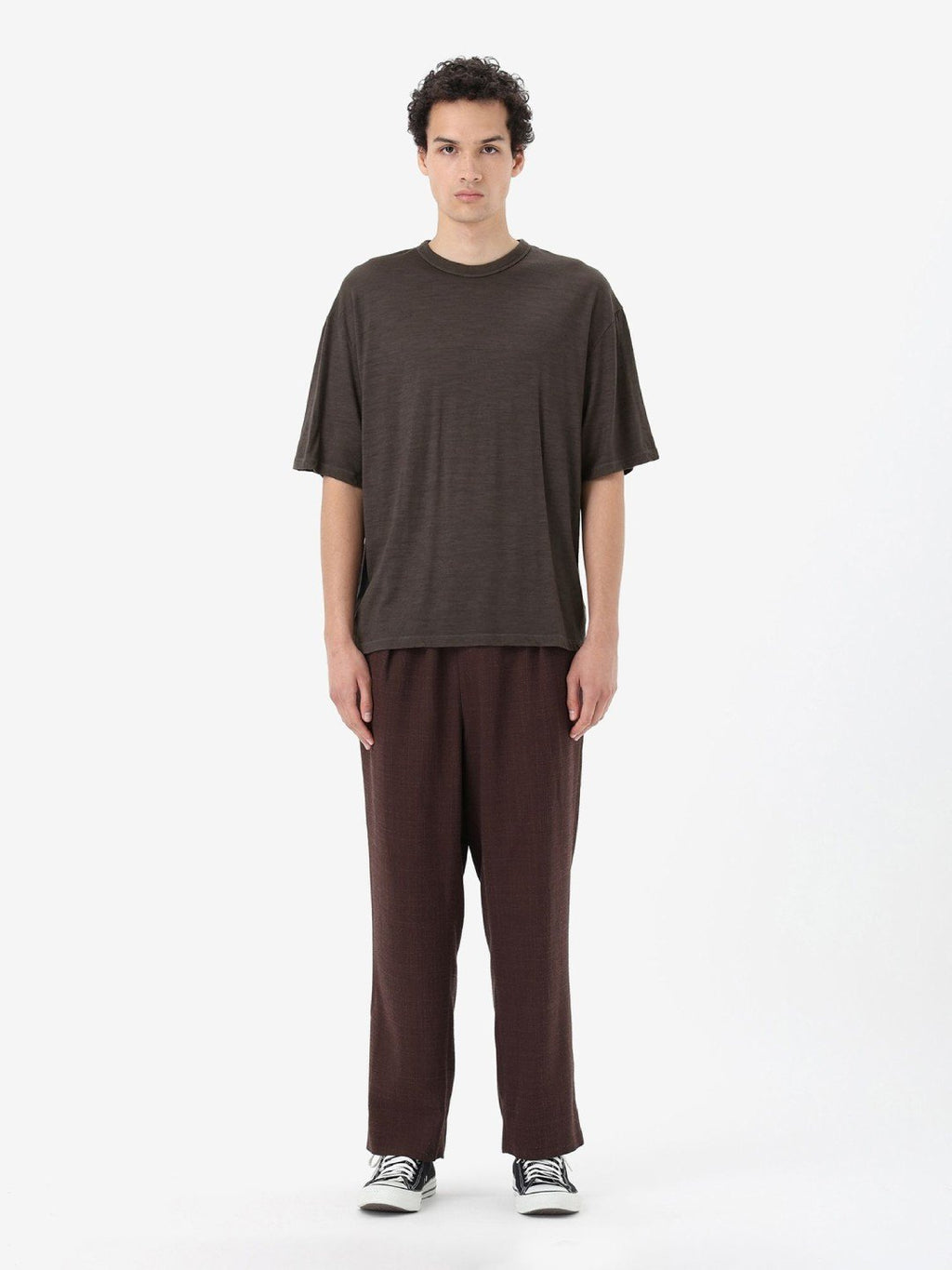 U Merino 150 Nature Dye SS Tee #クリノカワ [IB0A56ZG]｜icebreaker
