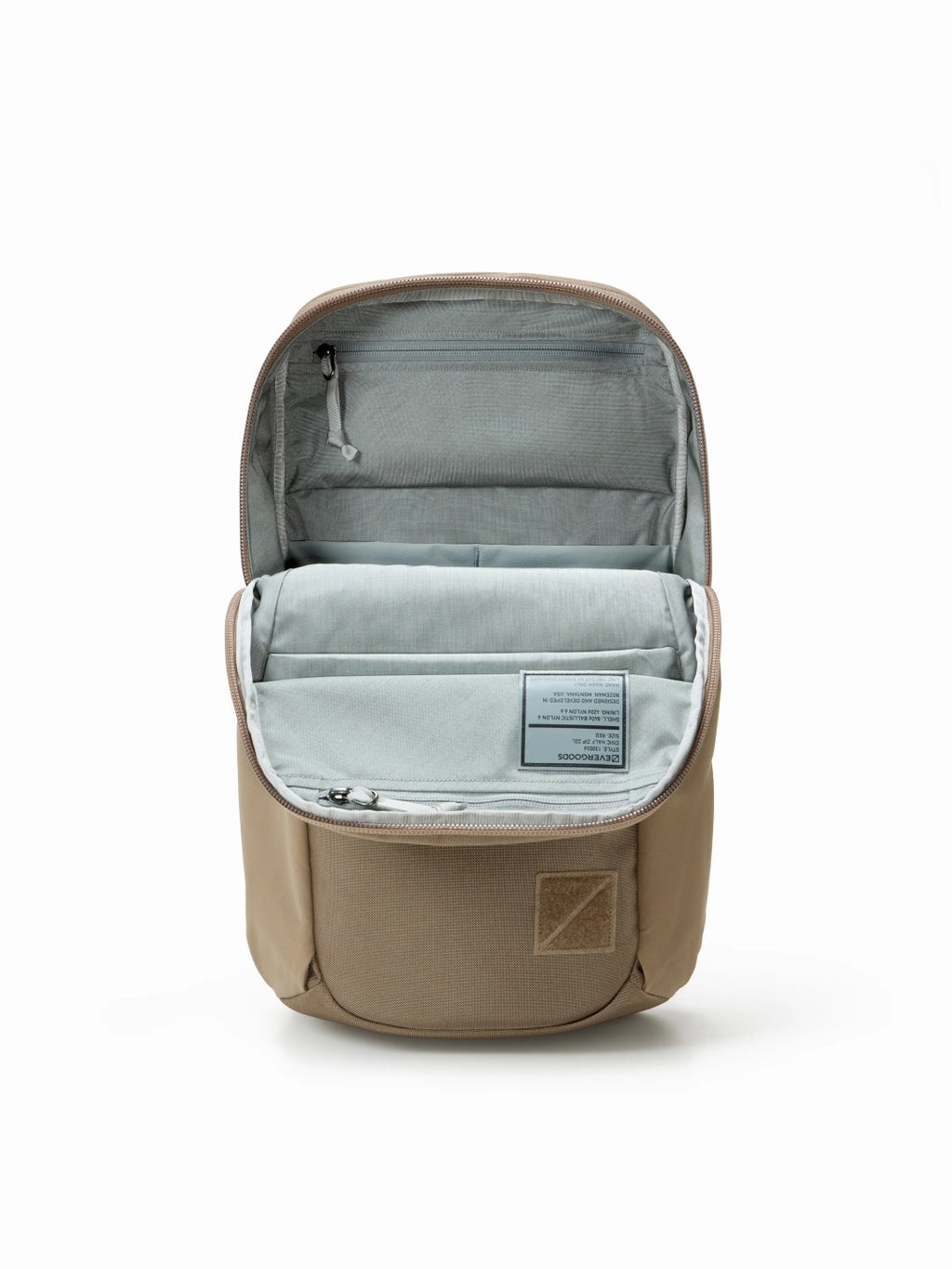 CIVIC HALF ZIP 22L #Fossil Brown [CHZ22]｜EVERGOODS