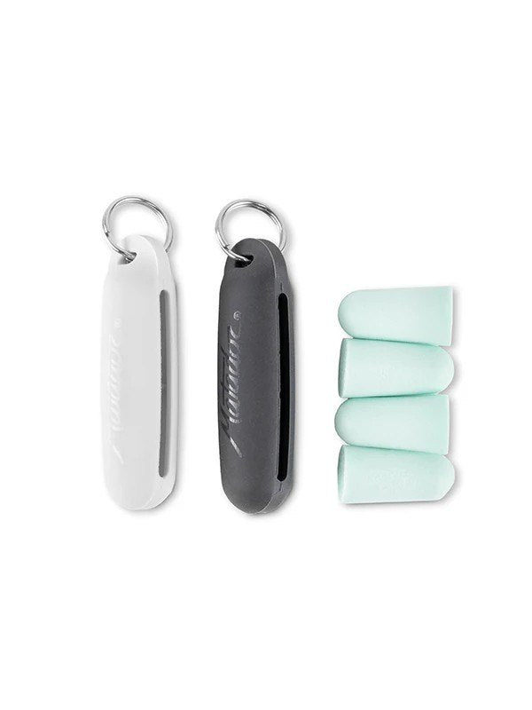 MTD トラベル イヤープラグス #ブラック/ホワイト [20370071063000]｜Matador