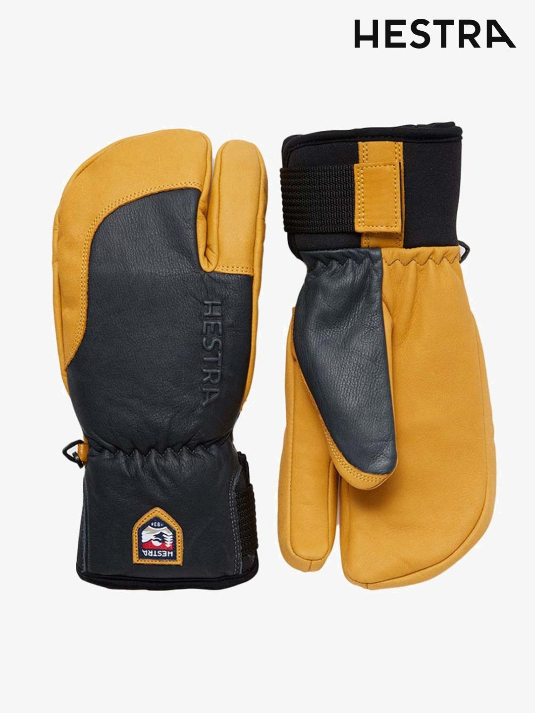 Topo 3-Finger #Grey/Brown [33872]｜HESTRA – moderate