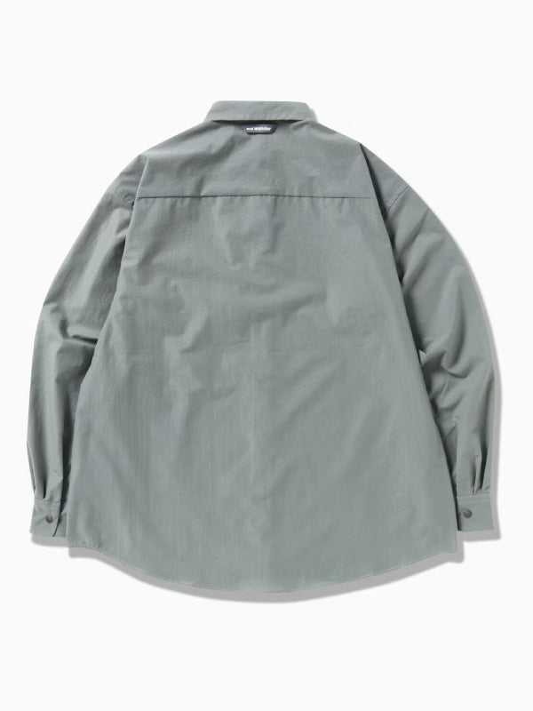 Women's dry breathable LS shirt #123/blue grey [4143120]｜and wander