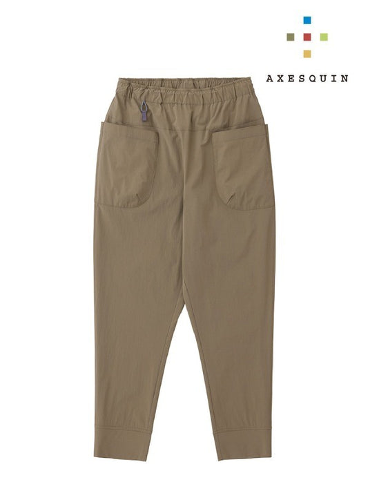 Soft shell pants #Kobicha [022027] | AXESQUIN