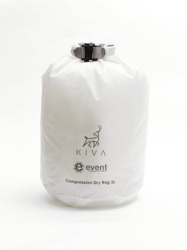 Compression Dry Bag 5L #White [CDB005]｜KIVA Outdoors
