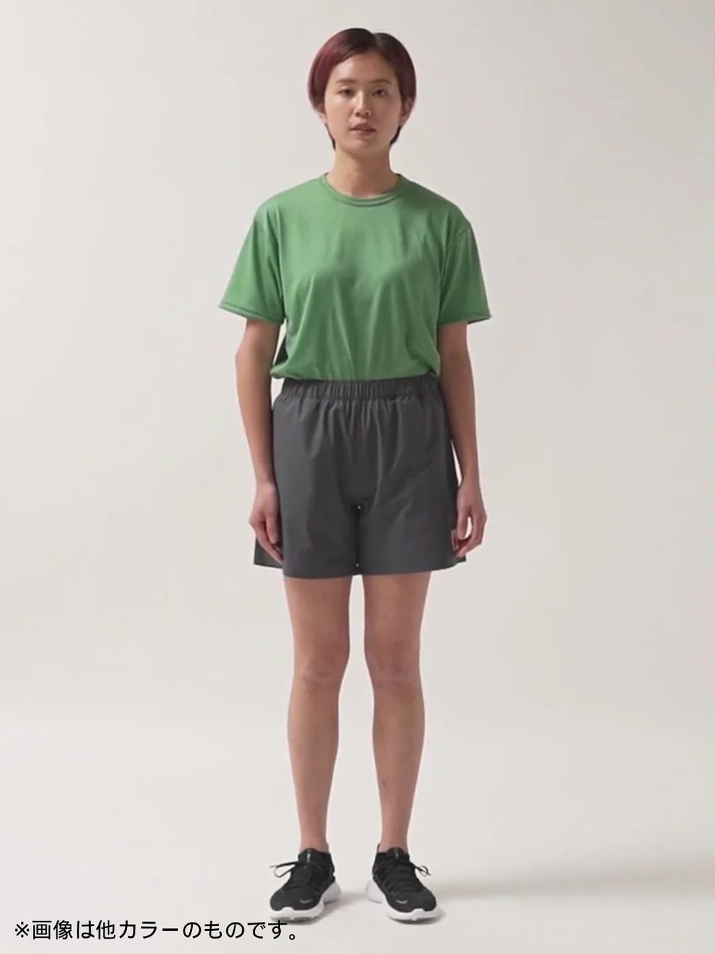 Women's Sugarcane Shorts #Black｜HERENESS