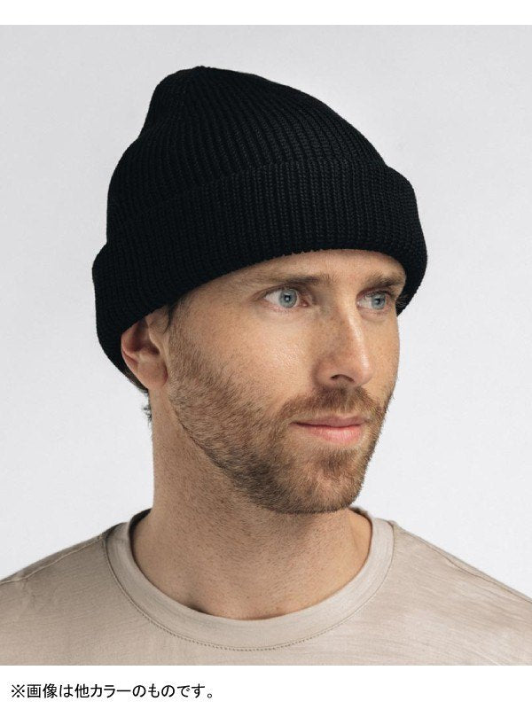 Flat Knit Balaclava Hat #Navy Blazer [109922]｜ACLIMA