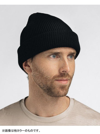 Flat Knit Balaclava Hat #Navy Blazer [109922]｜ACLIMA