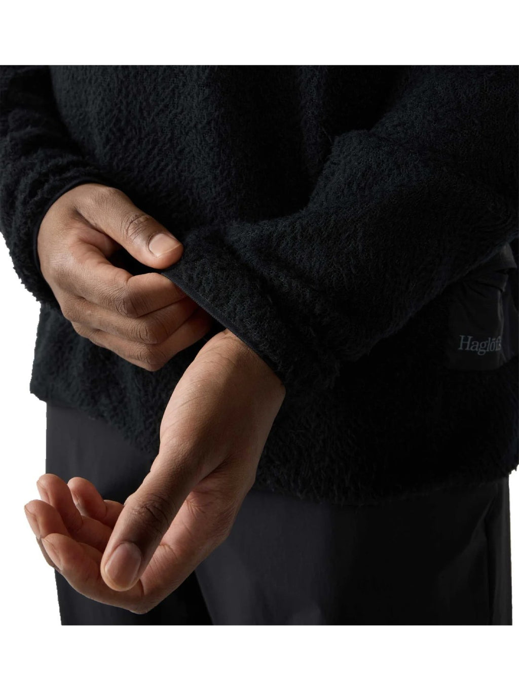 【Men】 Men's Vara Alpha Sweater Men #True Black [608477]｜HAGLOFS