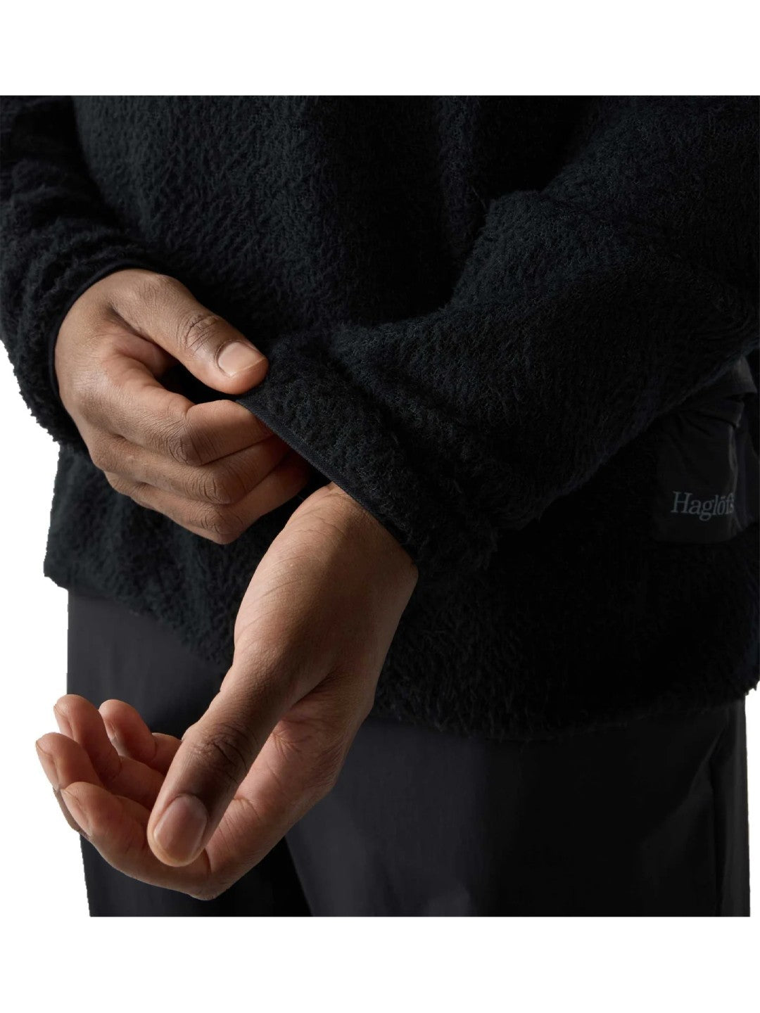【Men】 Men's Vara Alpha Sweater Men #True Black [608477]｜HAGLOFS