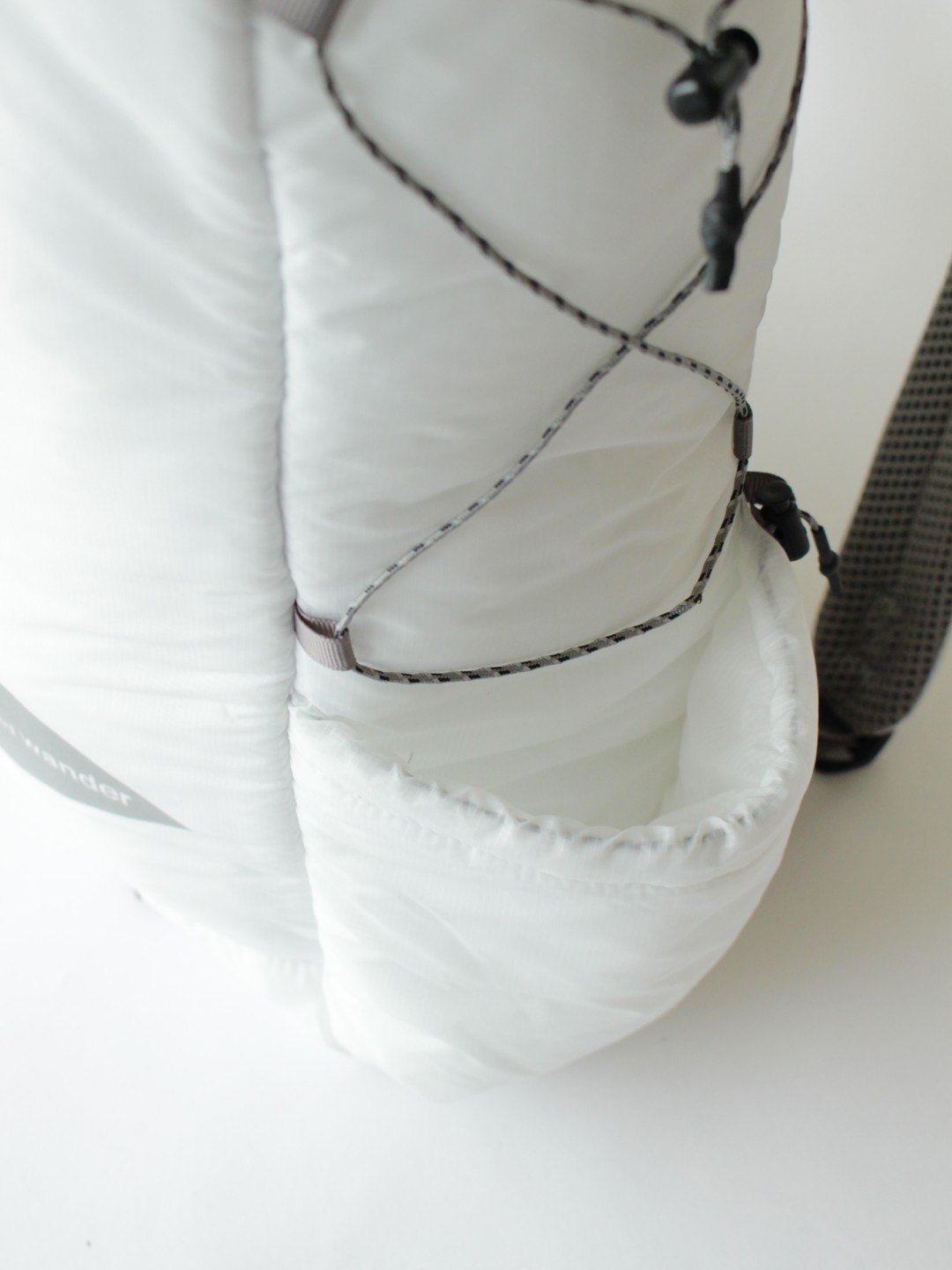 puffer mini ripstop daypack #white [6285121]｜and wander