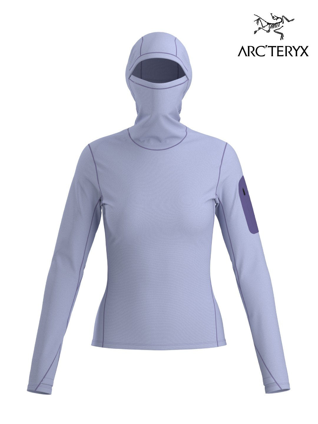 【Women】Women's Rho Hoody W #Kasumi / Blurple [X00001075402]｜ARC'TERYX