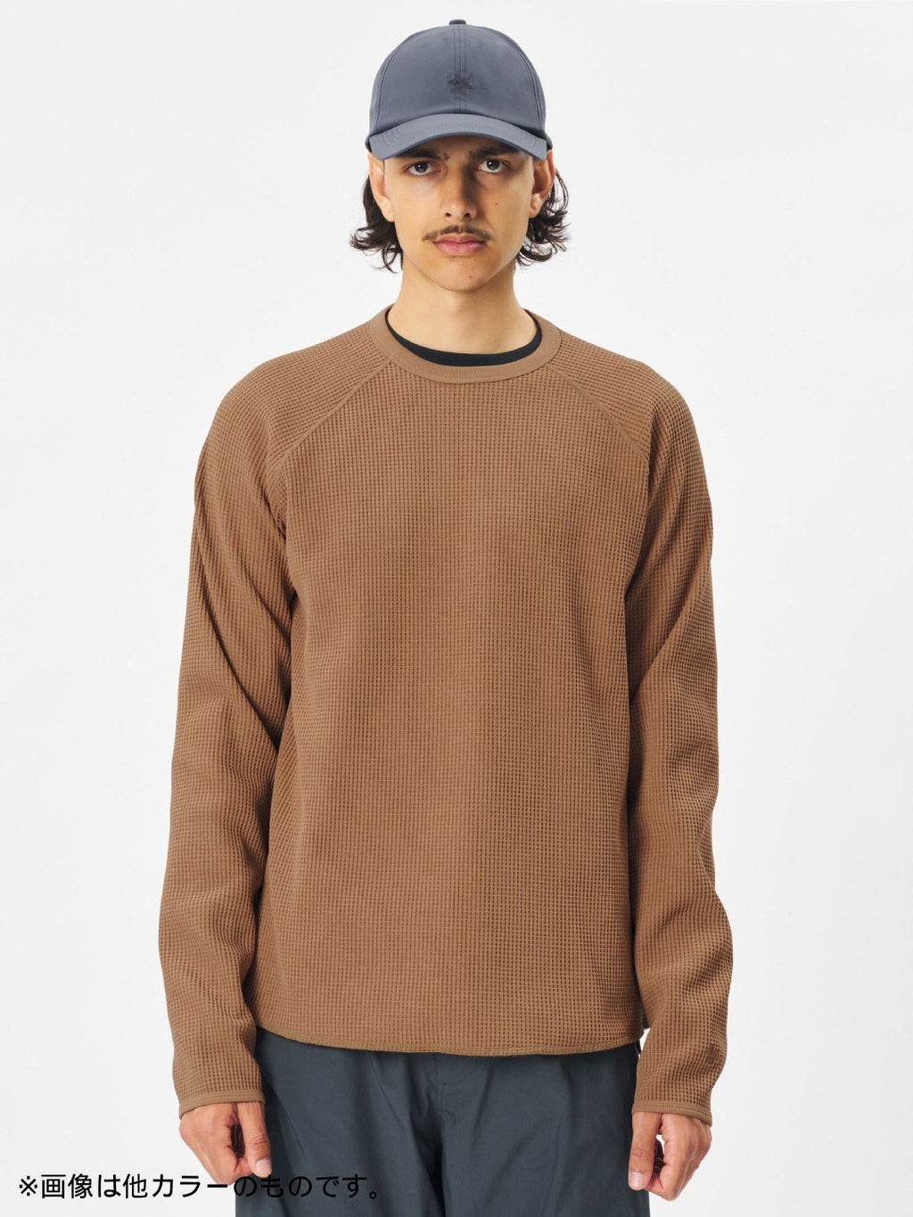 WF Light L/S T-shirt #INK NAVY [GL45142]｜GOLDWIN
