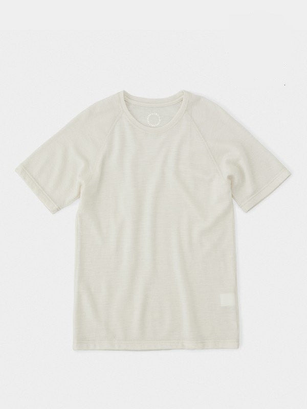 DF Mesh Merino T-shirt #Off White｜山と道