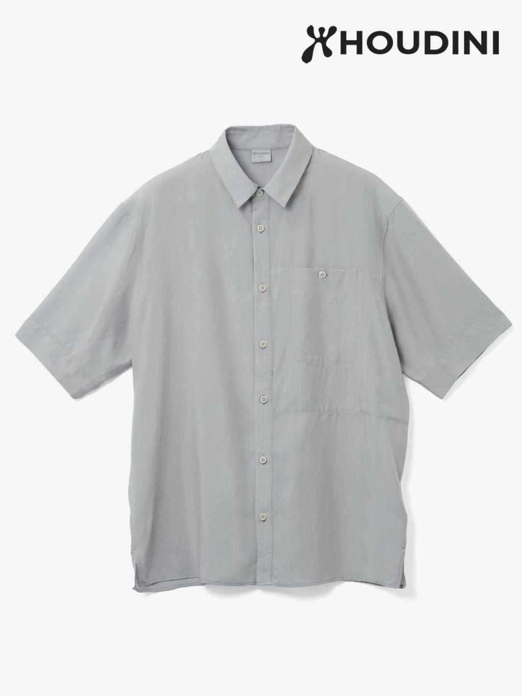 Men's Tree Shortsleeve Shirt #Cloudy Gray [860051]｜HOUDINI