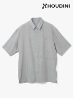 Men's Tree Shortsleeve Shirt #Cloudy Gray [860051]｜HOUDINI