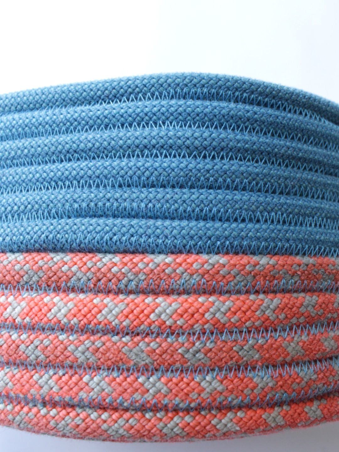 Rope basket (S) #Blue/Orange｜Arts and Climbs