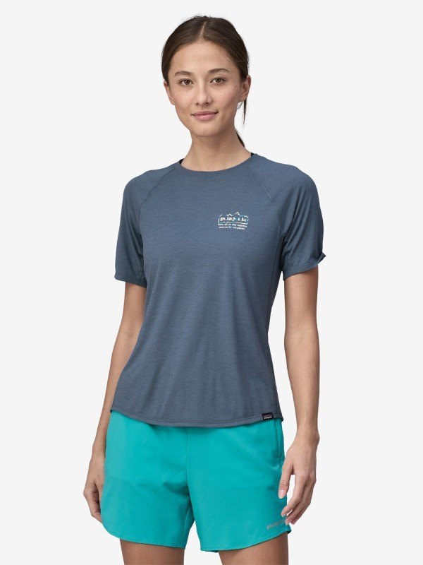 Women's Cap Cool Trail Graphic Shirt #UFZU [23725]｜patagonia