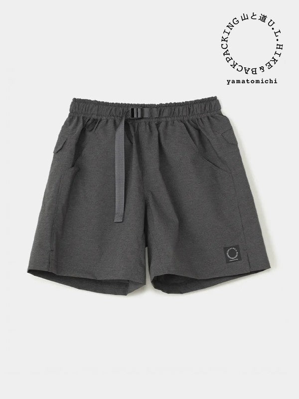 Woman's 5-Pocket Shorts Light #Dark Gray｜山と道
