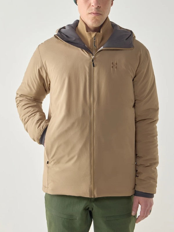 Mimic Alert Hood Men #Oak Brown [607444]｜HAGLOFS