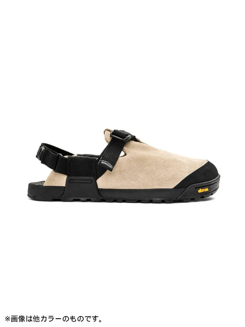 Mountain Clog Suede Leather #Deep Plum Upper / Deep Plum Webbing [MC-DPS-0506]｜BEDROCK SANDALS