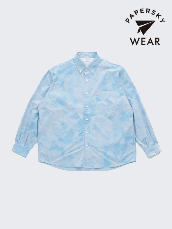 HIKE&BIKE SKY BIG SHIRT #SKY [PS241002]｜PAPERSKY WEAR