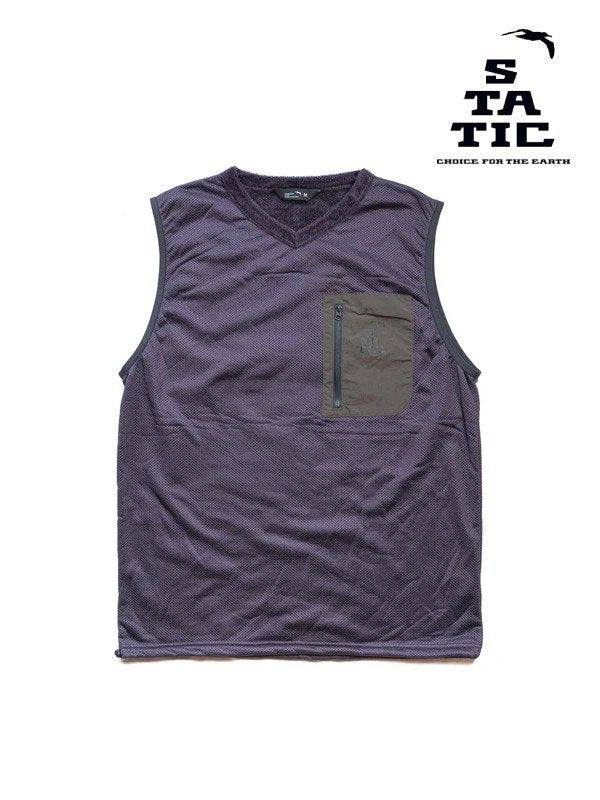 Adrift Vest #Sugilite [24501]｜STATIC