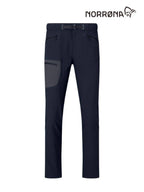 falketind flex1 Light Pants (M) #Caviar Black [1891-25]｜Norrona