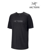 Ionia Merino Wool Arc'Word Logo SS M #Black [X00000773301]｜ARC'TERYX