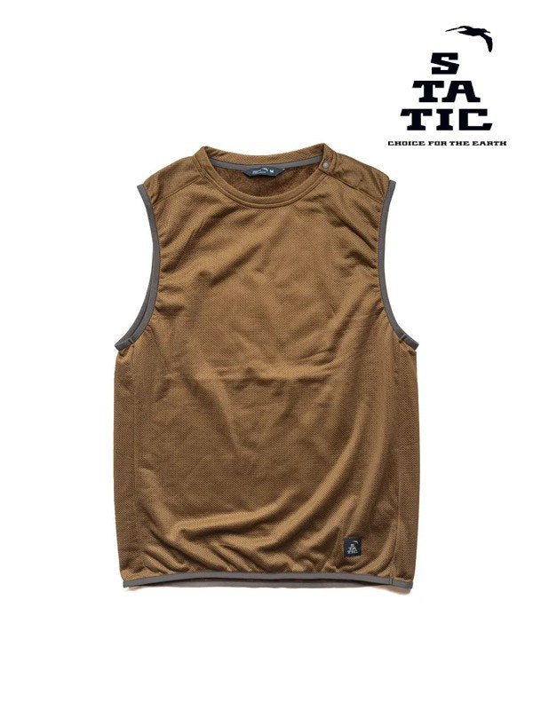 Adrift Vest #Olive Brown [25500]｜STATIC