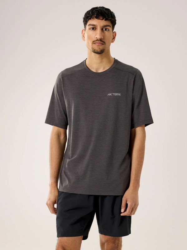 Cormac Arc'Bird Logo SS M #Black Heather [X00000799401]｜ARC'TERYX