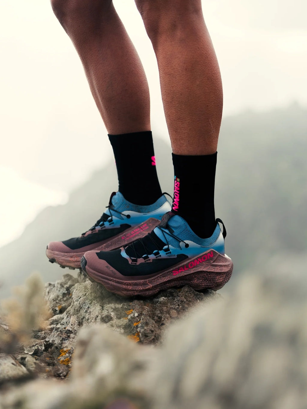 S/LAB ULTRA GLIDE 2 LIMITED COURTNEY EDITION #EBB AND FLOW/ROSE TAUPE/KNOCKOUT PI [L49283700]｜SALOMON