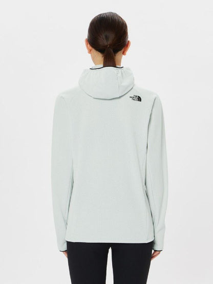 Women's Karside Grid Hoodie #TI [NL72301]｜THE NORTH FACE