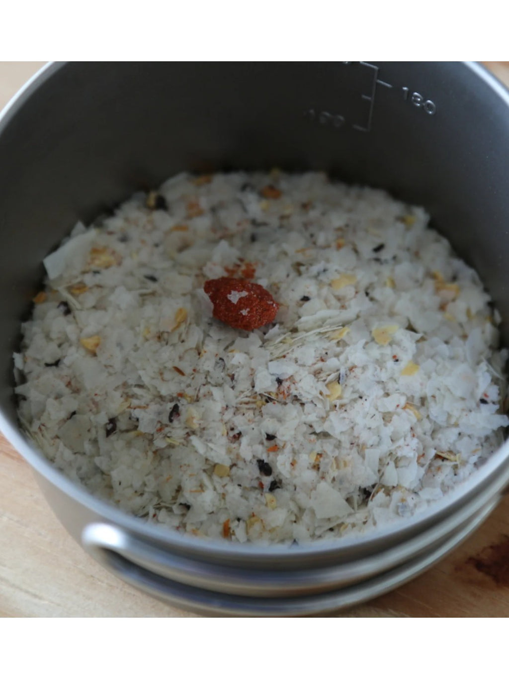 梅しそとトマトのポテトピュレ｜MOUNTAIN GOURMET LAB.