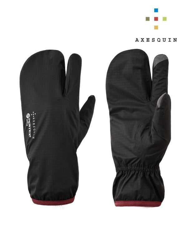 W2P Light Shell Trigger Mitten #スミイロ [013036]｜AXESQUIN