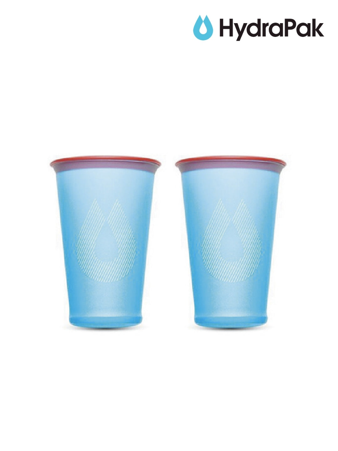 スピードカップ 200ml(2P) #マリブルー/レッド [A713HP]｜HydraPak