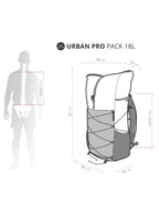 URBAN PRO PACK 18L #Silver [urb18 epx silver]｜LITEWAY