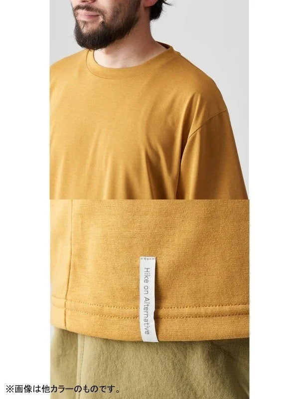 ショートスリーブのＴシャツ #スミイロ [21073]｜AXESQUIN