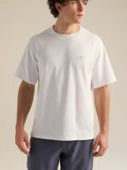 【Men】Kragg Cotton Emblem Crew SS M #White Light [X00001070203]｜ARC'TERYX