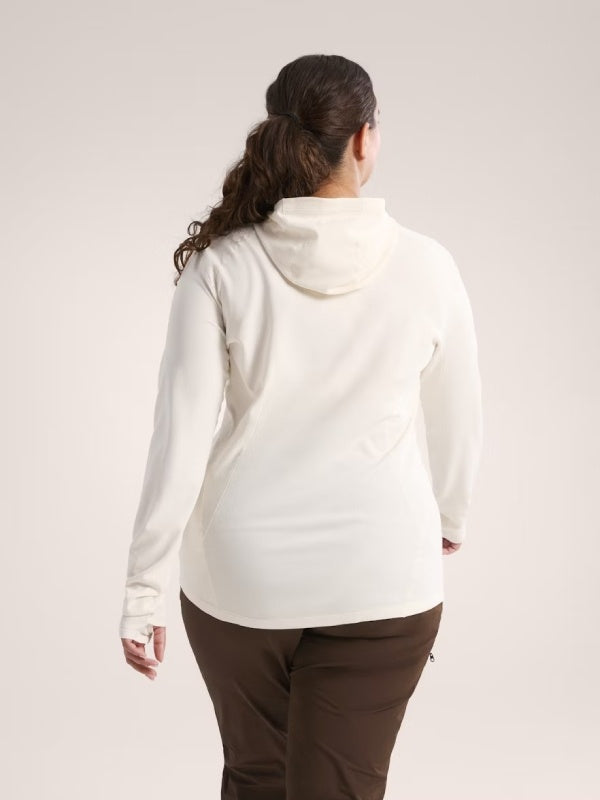 Women's Taema Thermal Hoody #Arctic Silk Heather [X00001025703]｜ARC'TERYX